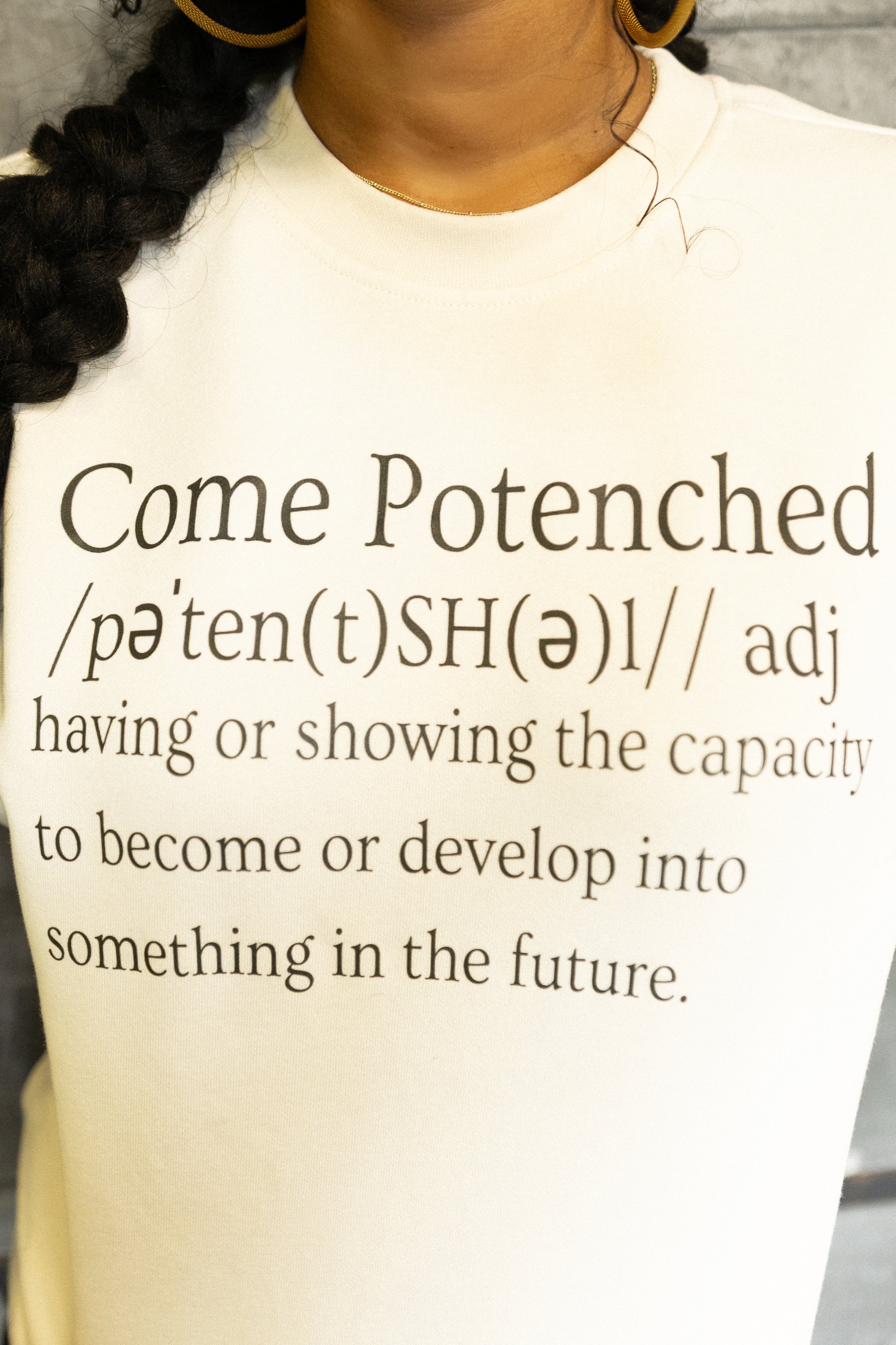 Come Potenched Crew Neck