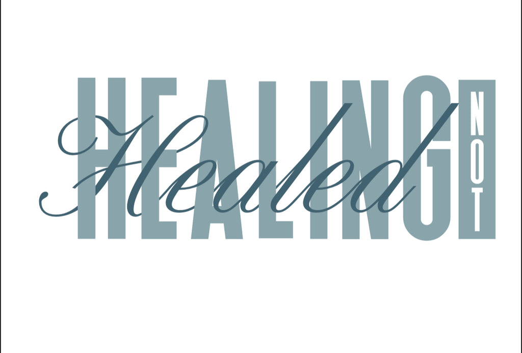 Healing Not Healed Crew Neck-Unisex